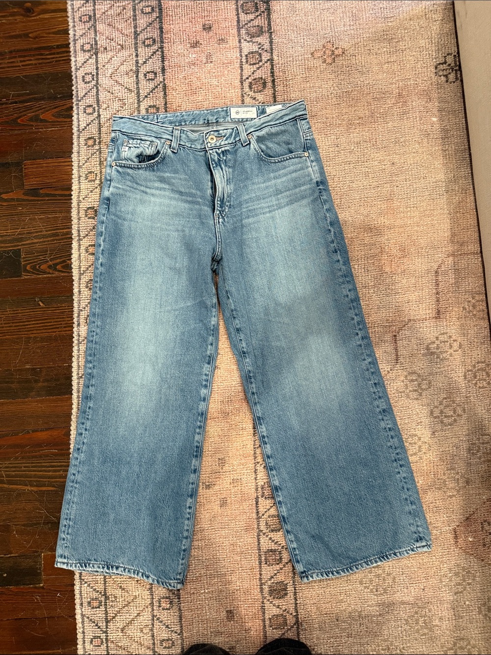 Ag Adriano Goldschmied Saige Wide Leg Crop